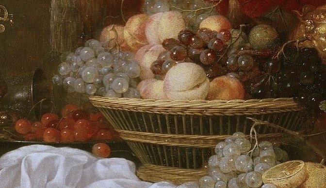 He was known for fruit still lifes and elaborate pronkstillevens.