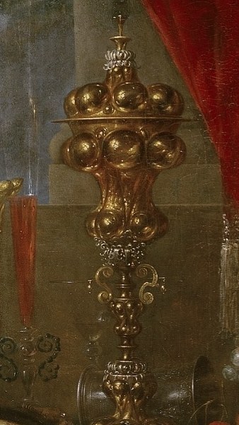 A pronkstilleven is a 'showy still life' of luxurious objects.