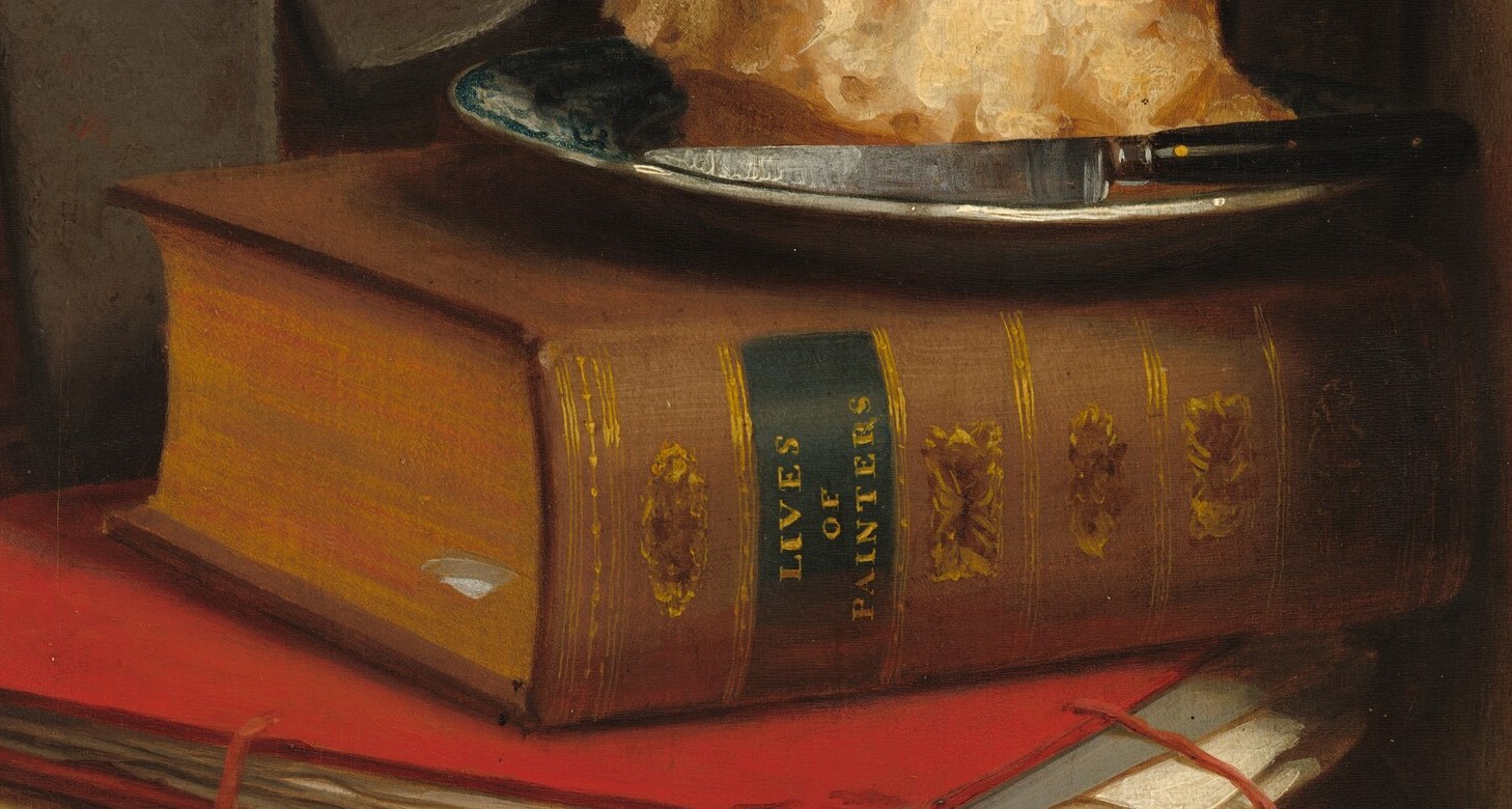 He owned a book on the 'Lives of Painters.'