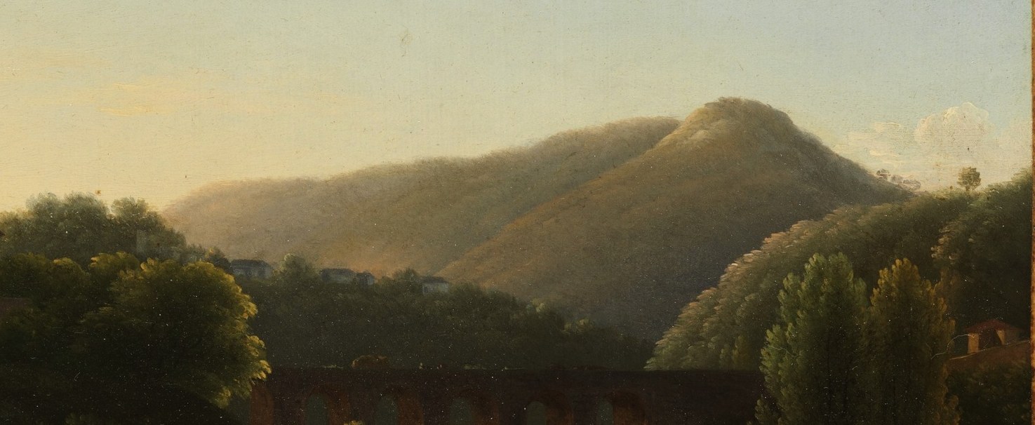 He spent five years in Italy, refining his landscape style.