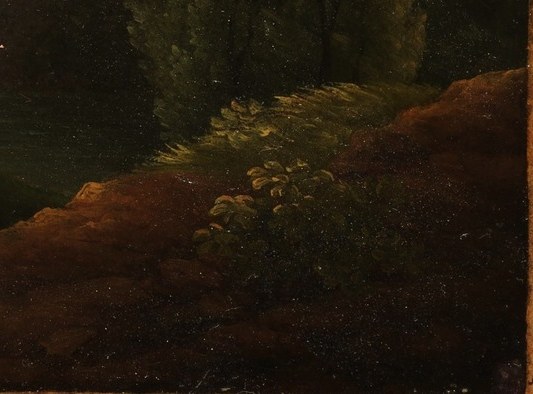 The process uncovered the artist's original vision, layer by layer.