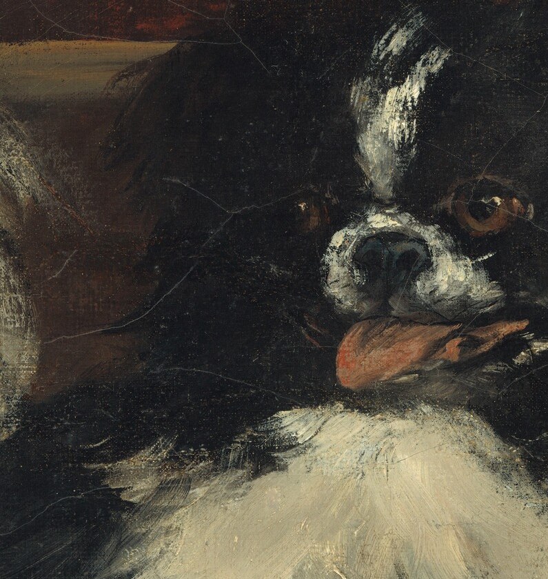It was considered a strange subject for a formal portrait.