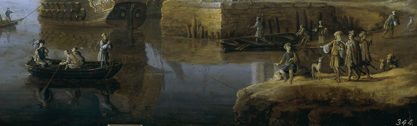 This painter, Jan Peeters, specialized in seascapes.