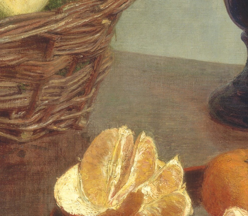 This unassuming still life shares their quiet intensity.