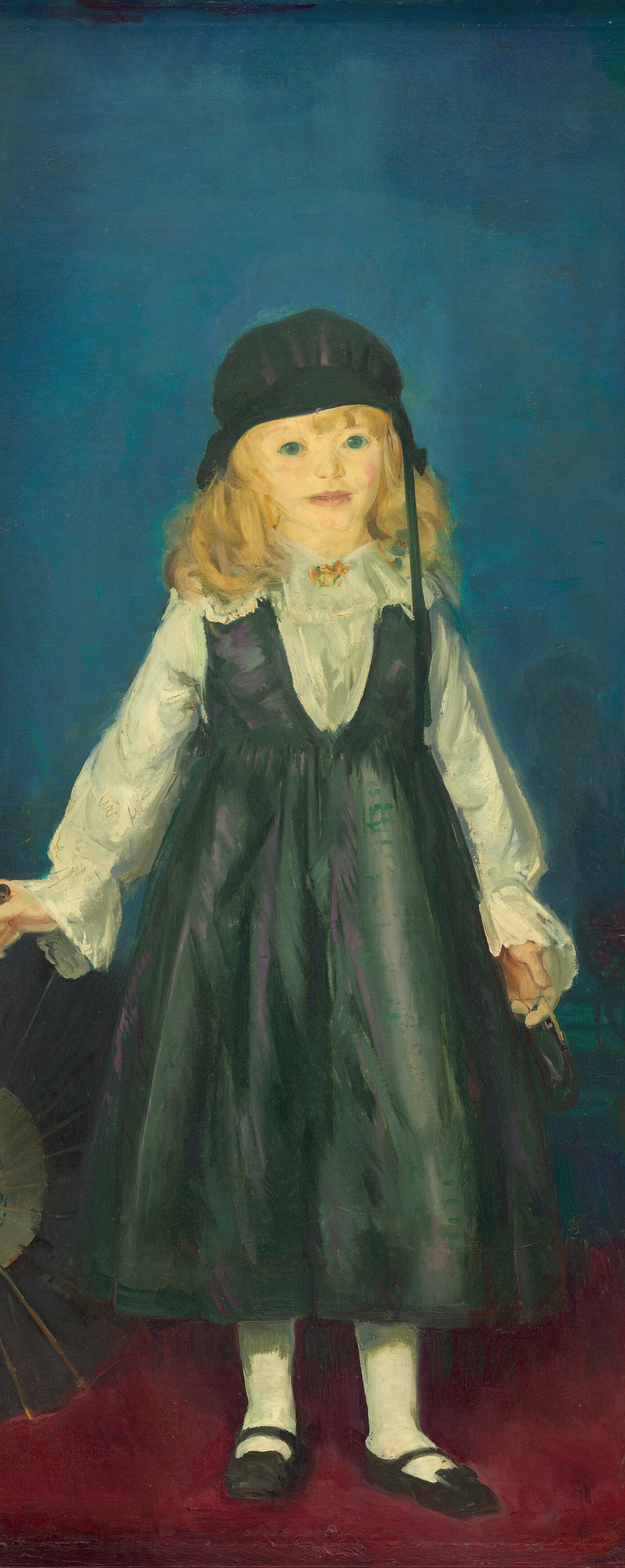 This portrait of a girl sold for thirty-two thousand dollars.