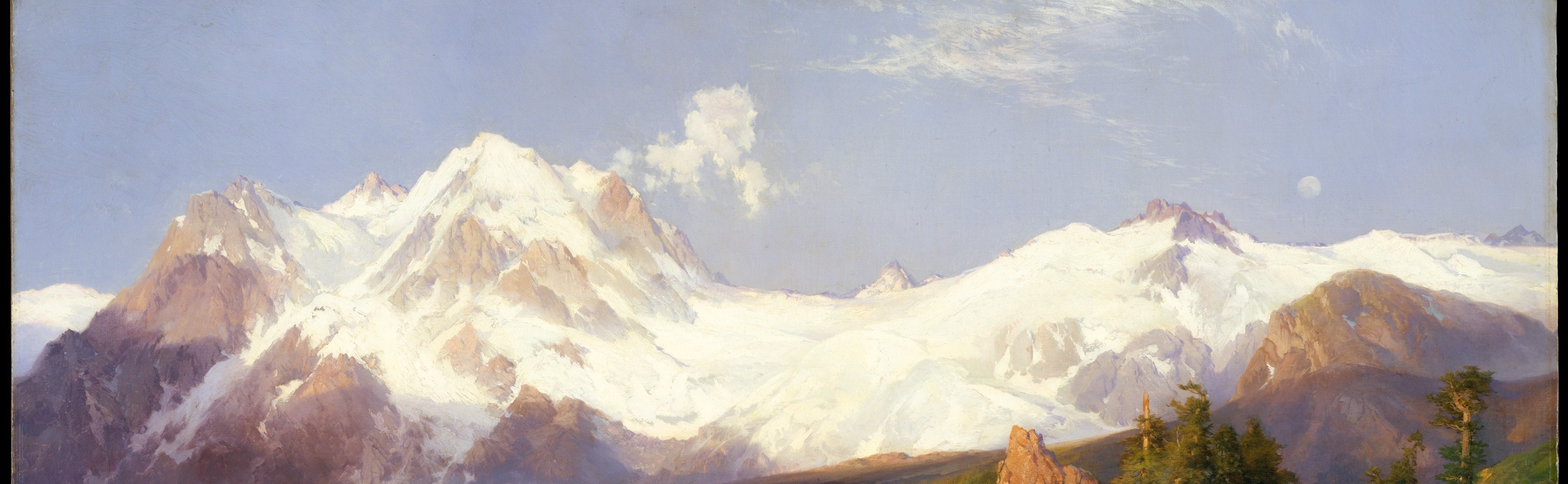 He captures the dramatic scale of the Teton Range.