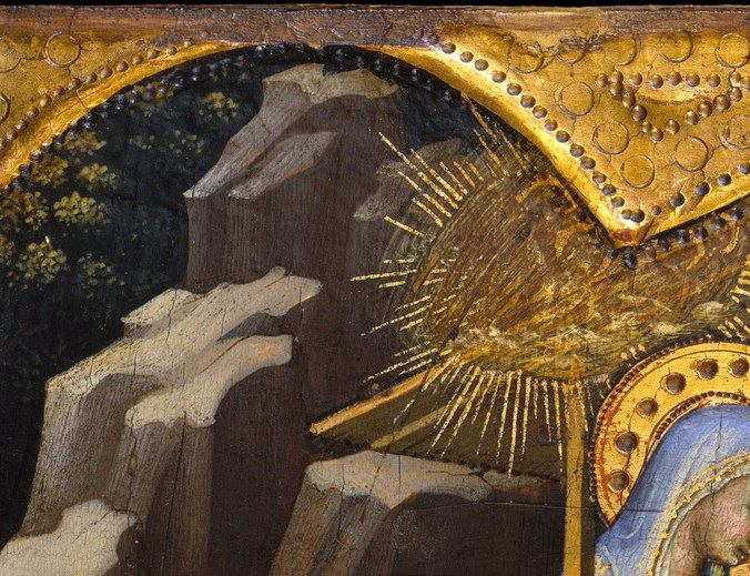 Every piece of this painting is a coded prayer.