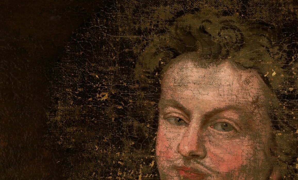 The painter used precise details to individualize his sitter.