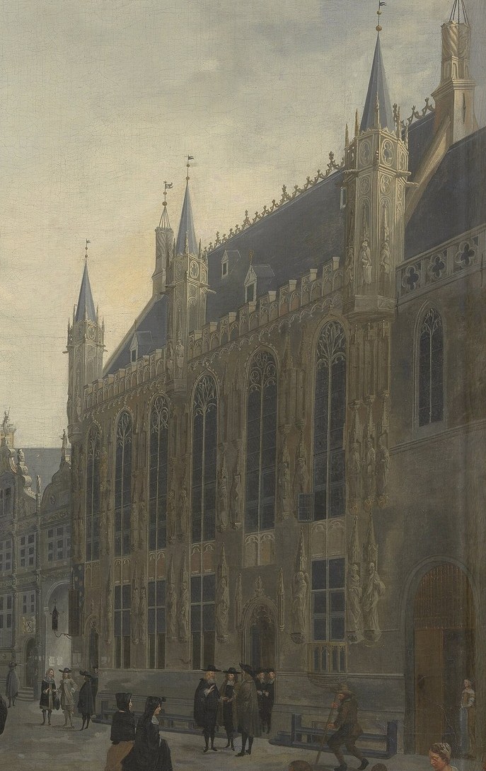 Detailed views of known landmarks helped identify it.