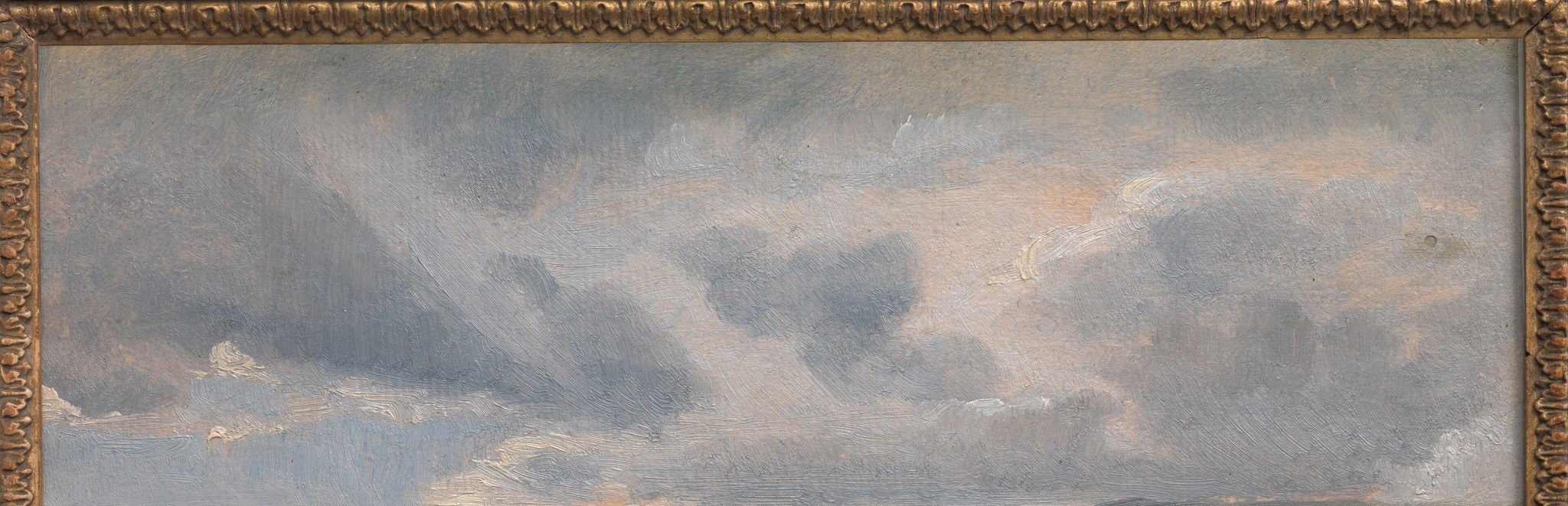 Loubon studied the clouds' volume and movement.