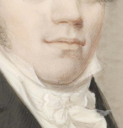 His ruffled cravat was a key status symbol.