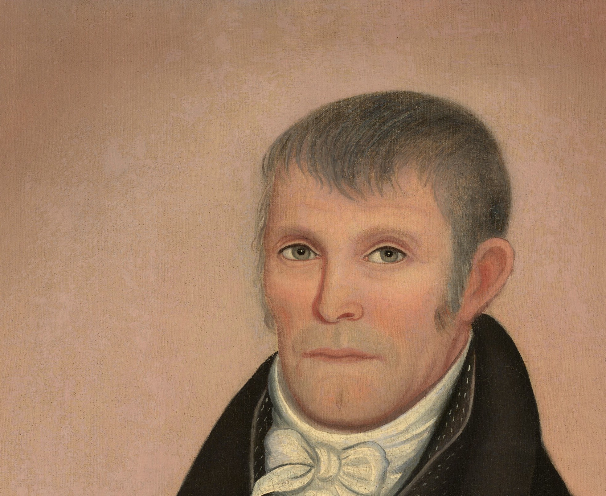 The artist, Ammi Phillips, painted hundreds of portraits.