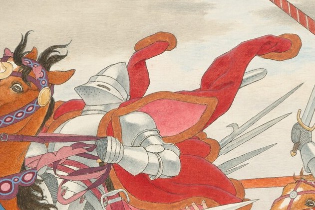 This ancient technique added richness and sacred grandeur.