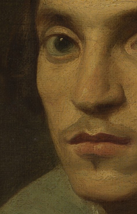The painter used strong light and shadow to create this mood.