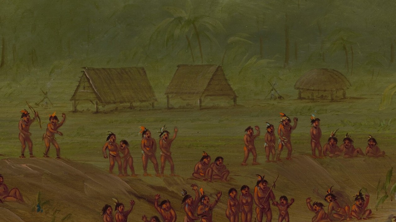 He lived among these Mayoruna people for months.