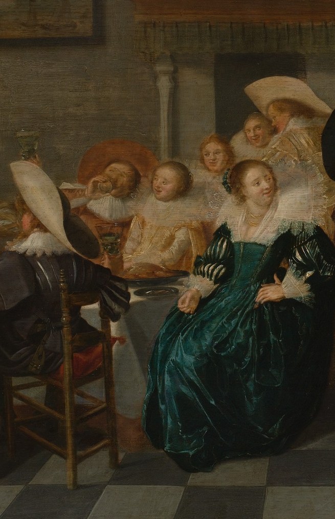 Dutch viewers knew this green dress meant spring, youth, desire.