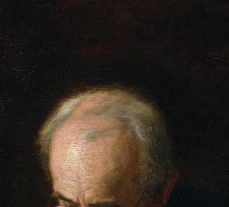 This is the artist's father. He earned his living by this hand.