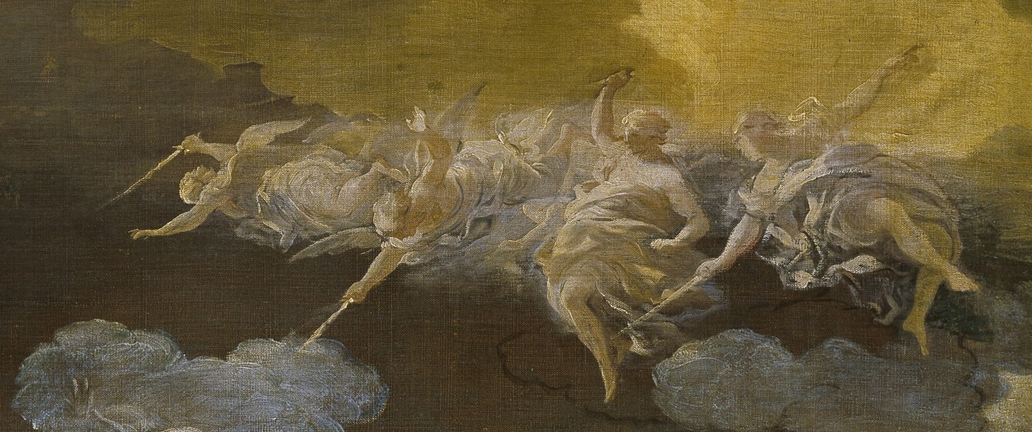 These ethereal beings add a celestial dimension, reinforcing the idea of a divinely orchestrated victory.