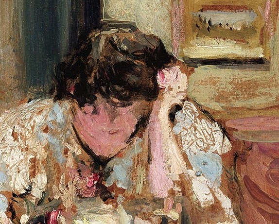 But Vuillard painted Lucie over thirty years, hundreds of times.