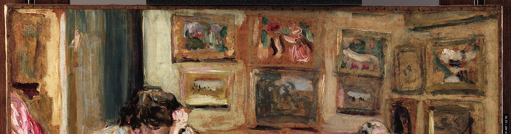 Jos was Vuillard's art dealer. He sold these very canvases.
