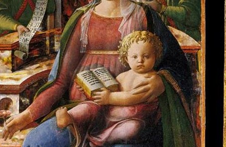 But the triptych was split apart in the 18th century.