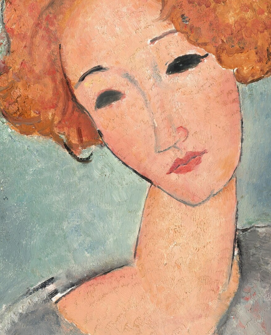 His signature style, long faces and figures, was misunderstood then.