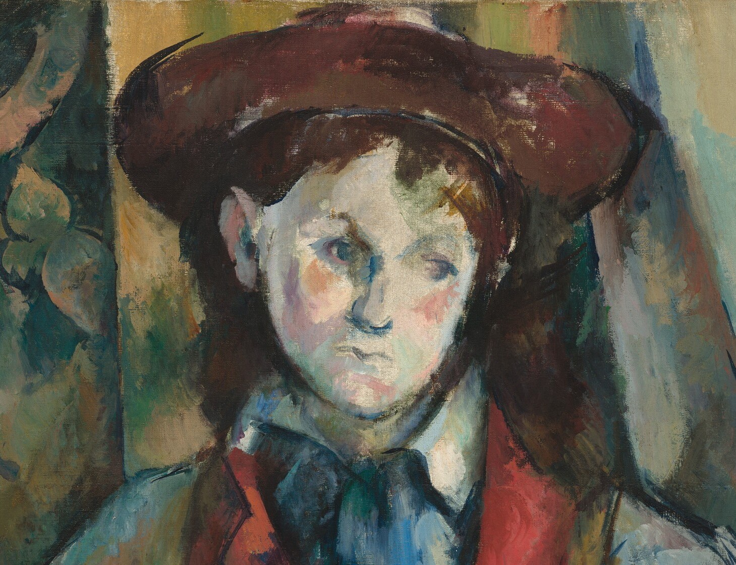 He was one of three Italian boys Cézanne painted.