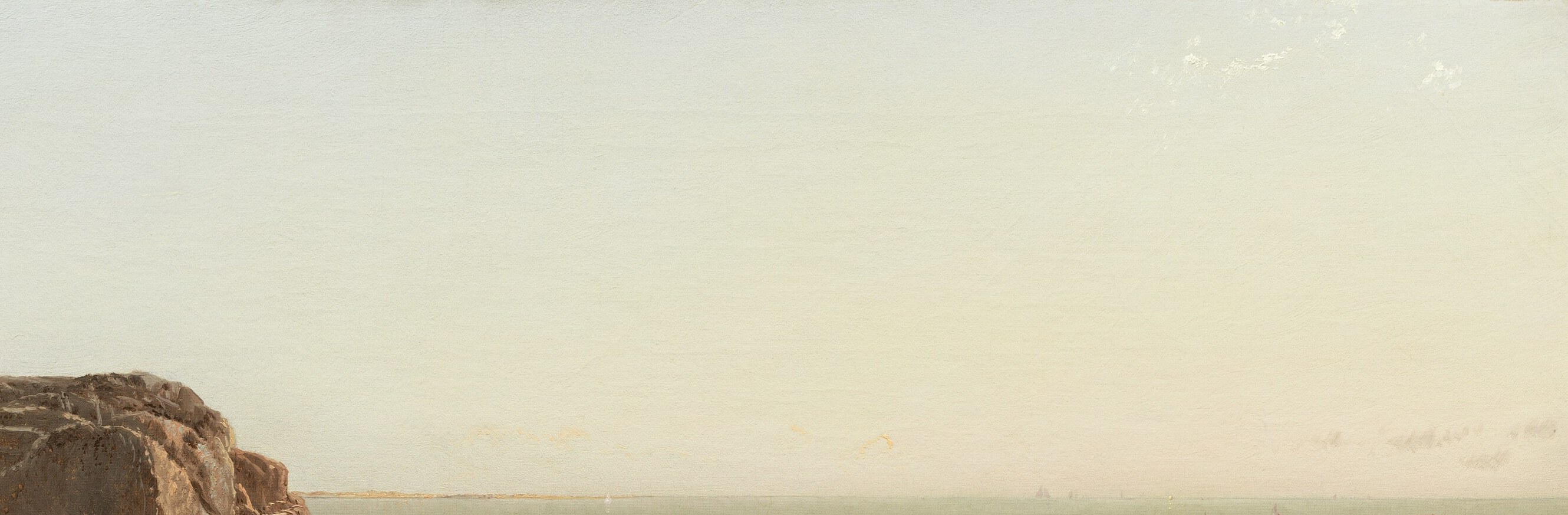 His secret was painting with almost invisible brushstrokes.