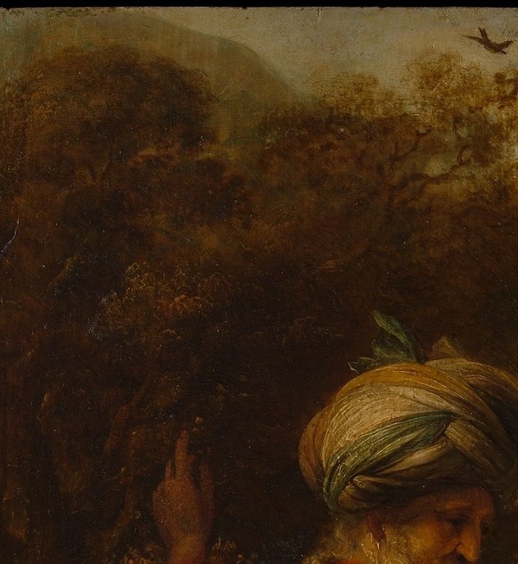 The painter was Barent Fabritius, a student of Rembrandt.