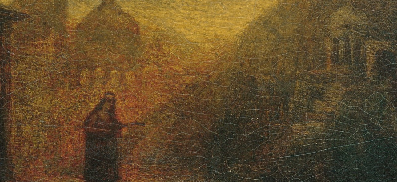 Intricate details suggest a grand, possibly historical or mythical, setting.