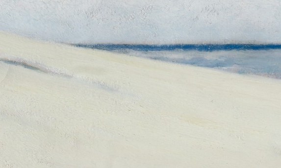 He used soft, blended shadows to create volume and depth.