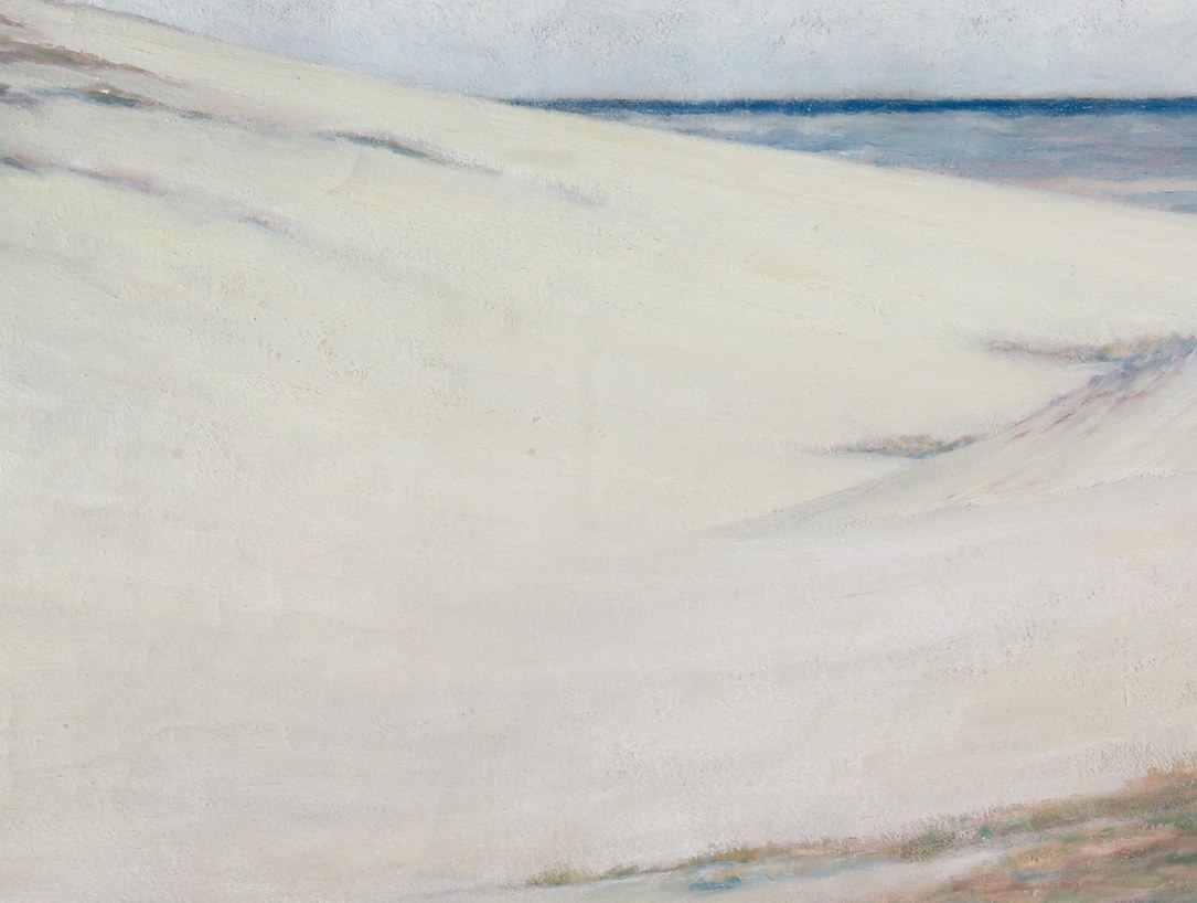 The artist, Charles Shackleton, sought solace in nature.