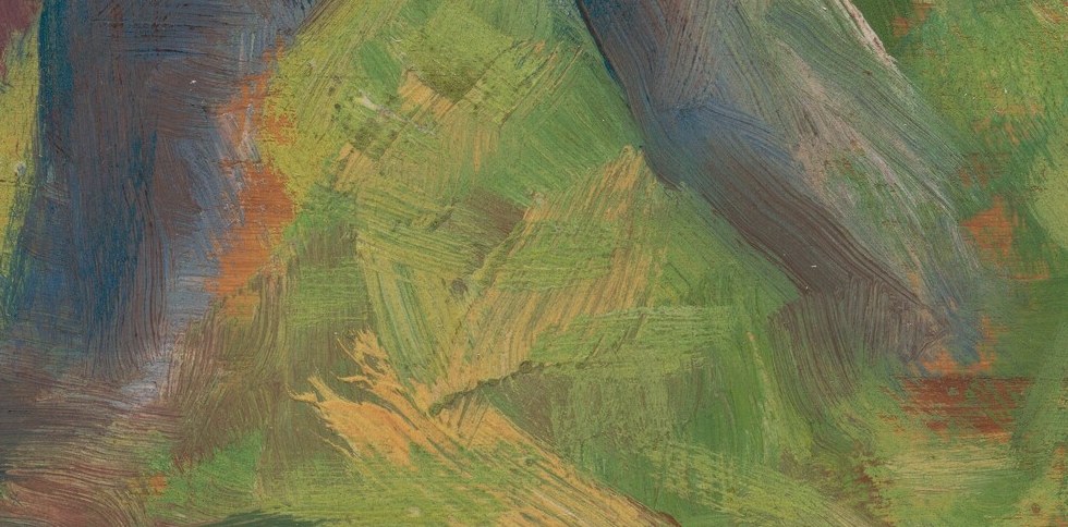 Shows the immediate result of his labor, a tangible impact on the earth.