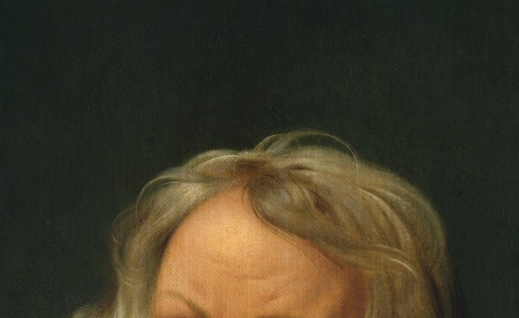 A sculptor's chisel. This is Bertel Thorvaldsen.