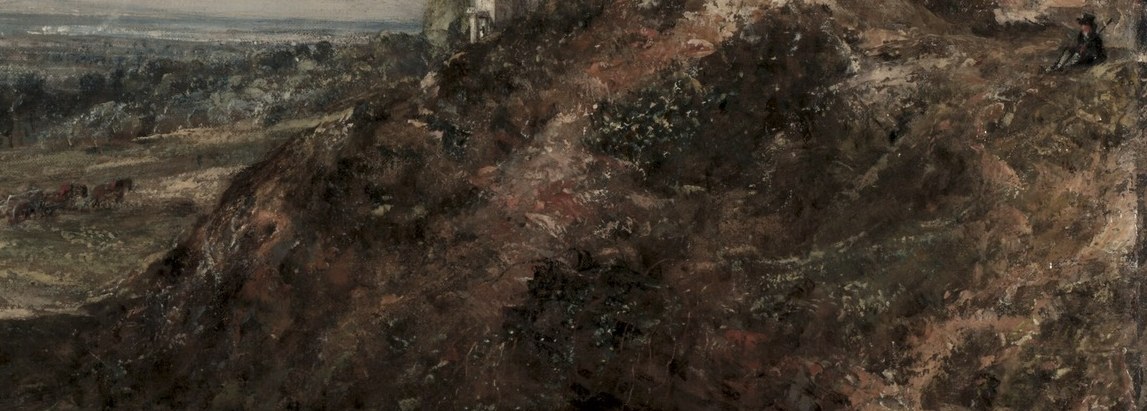 The lane draws the viewer's eye into the landscape, suggesting a journey or passage.