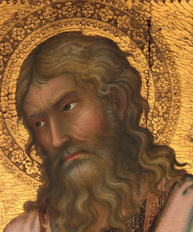 A medieval churchgoer would know this man in two seconds.