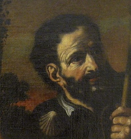 One apostle's face shows pure astonishment at the revelation.