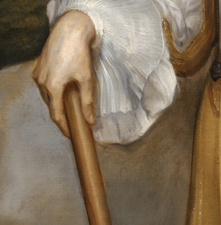 The single glove: a pledge of gentility.