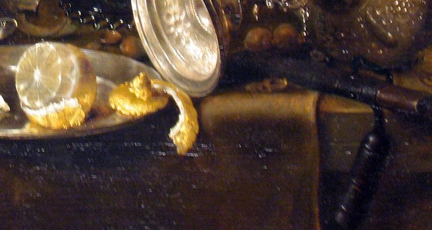 Beside it: matte pewter. Heda forces you to see two grades of metal at once.