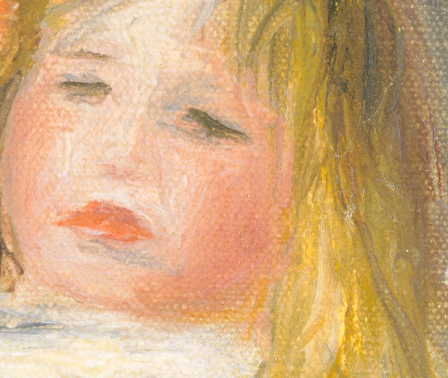 But the loose brushstrokes and soft light hint at something more.