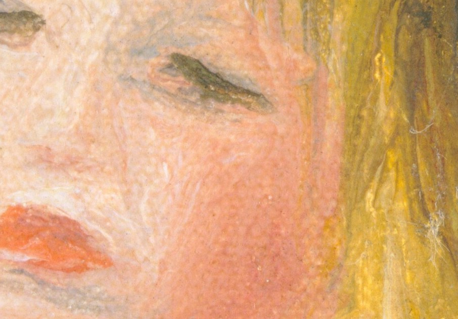 The painter, Auguste Renoir, favored warm palettes in his later years.