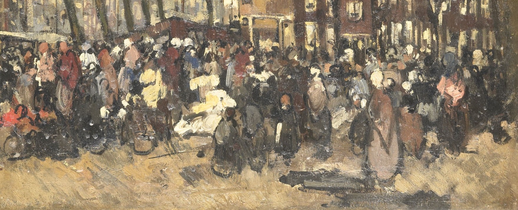 This one, painted in 1897, captures a busy winter day.