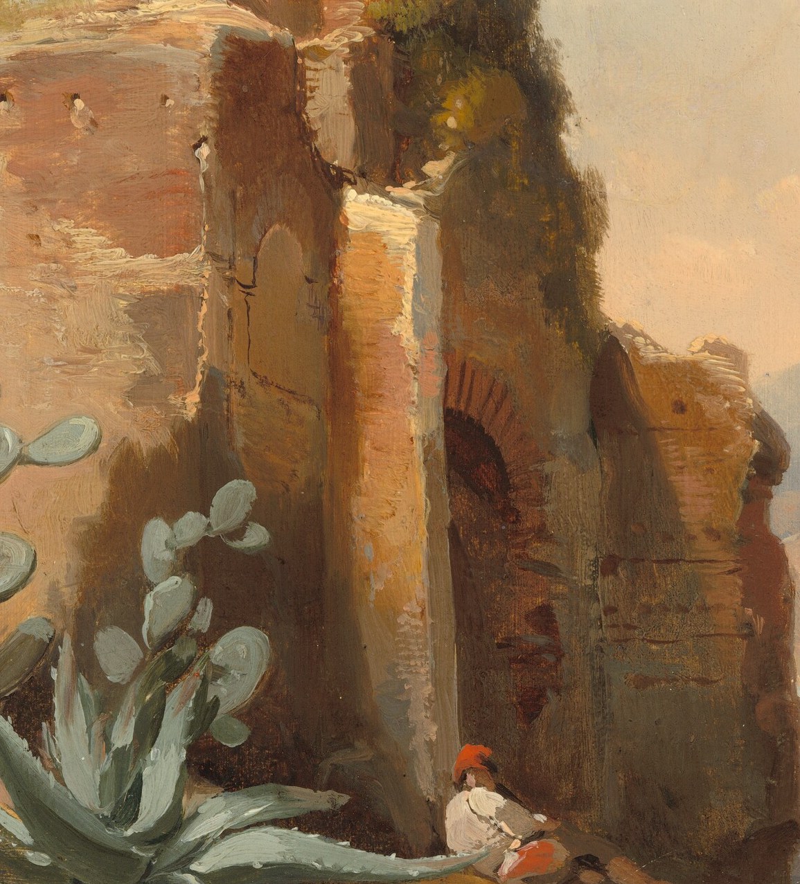 He devoted his career to grand historical landscapes like this one.