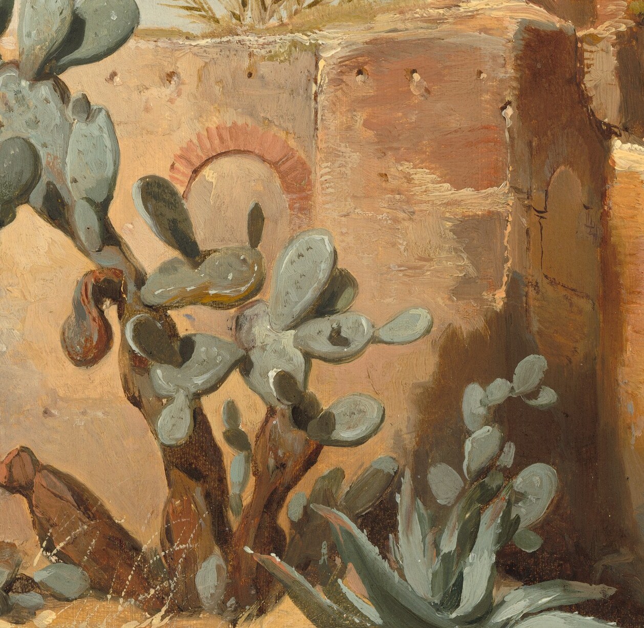 His detailed studies of ruins became largely forgotten.