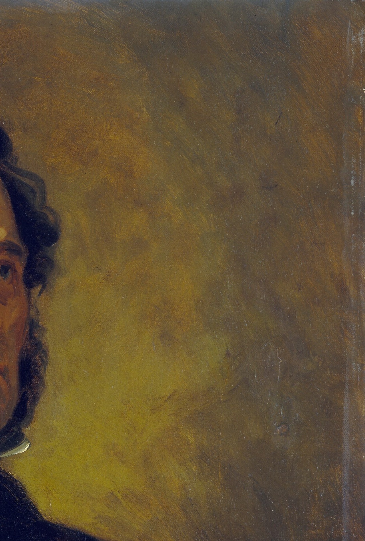 The loose brushstrokes create atmosphere without distraction.