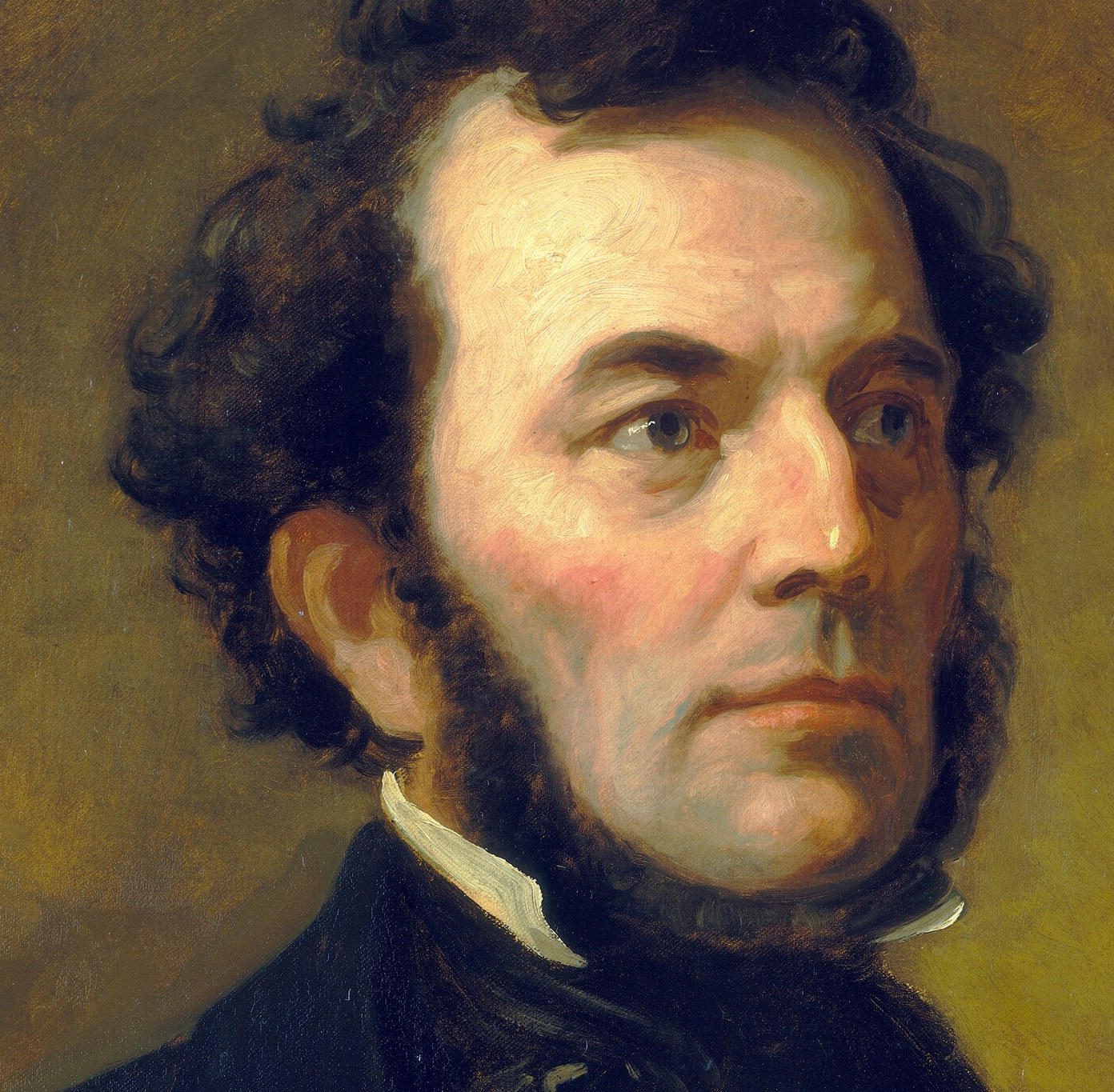 His artist, Daniel Huntington, was known for portraits.