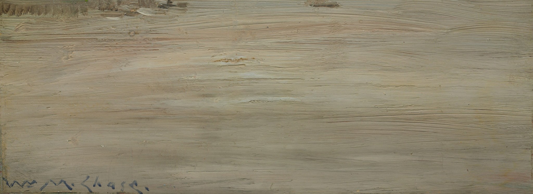 He achieved this with smooth, restrained brushwork.