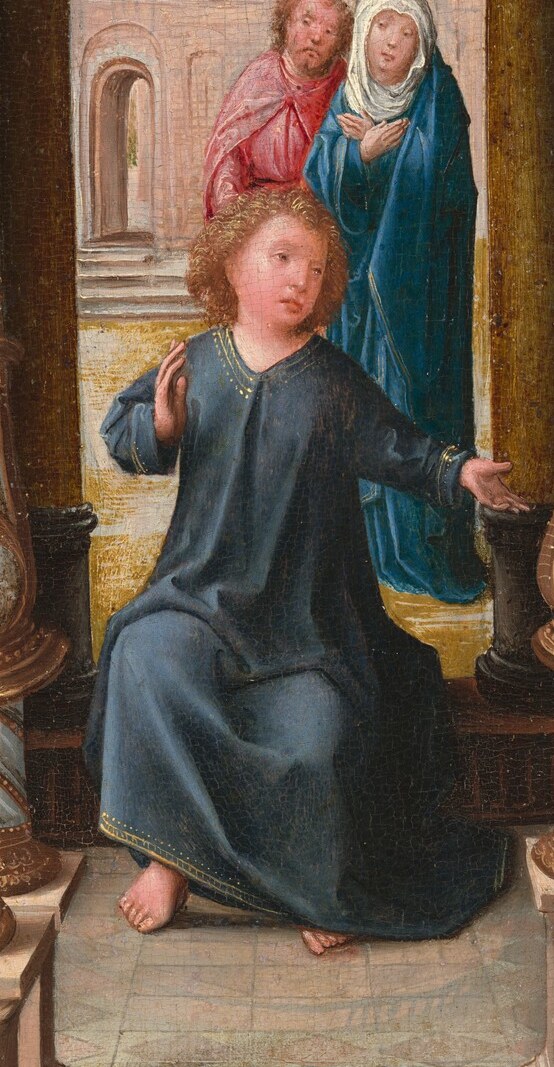 He even ran a workshop, like Raphael in Italy.