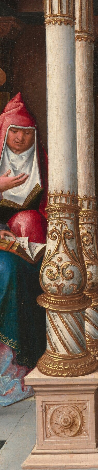 Bernard van Orley designed tapestries for royalty.