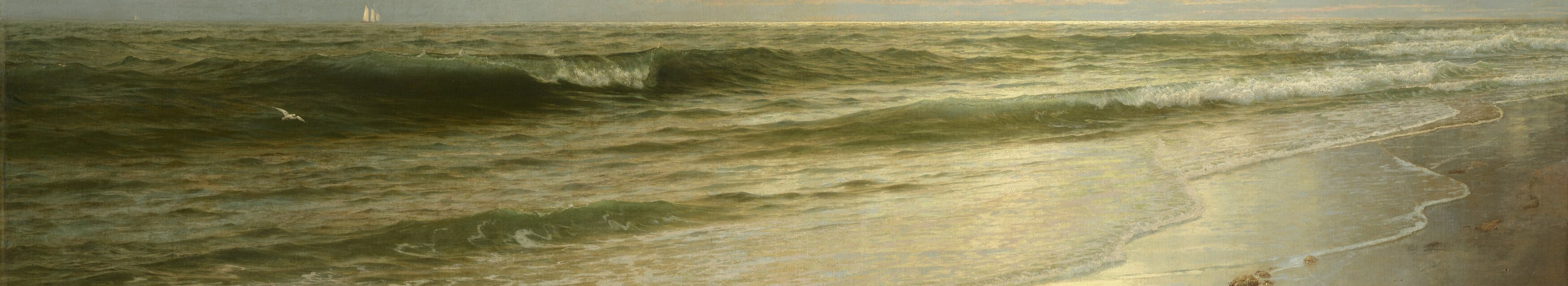 He sought to capture the sea's power and ever-changing light.
